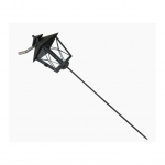 Latern, klaas/metall, 75 cm, hall v.