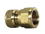 Liitmik Prof, 1/2 tolli - sisekeere/10 mm - mutter, messing