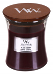 K&uuml;&uuml;nal, l&otilde;hna WoodWick Black Cherry Mini Core, 30 h, 85 g, Punane v.