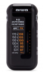 Kaasaskantav raadio Aiwa R-22BK, must v.