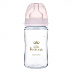 Joogipudel lapsele Canpol Babies Royal Baby Little Princess, 240 ml, 3 kuud