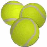 Tennisepallide komplekt Enero Tennis Balls 334735, kollane v., 3 tk