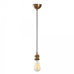 Valgusti rippuv Opviq Kabluni MR - 900, E27, 1 x 40 W, pronks v.