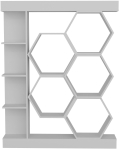 P&otilde;randariiul Kalune Design Sueno 322RTC1110, valge v., 177.4 cm x 140 cm x 29.6 cm