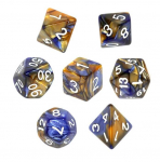 T&auml;ringud Rebel Dice Set Two Color - Orange and Blue