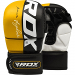 MMA kindad RDX Grappling Rex T6 Plus GGR-T6Y-M+, valge v./must v./kollane v., M