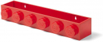 Hoiukast, esemete hoidmiseks Room Copenhagen Lego, punane v., 11.5 x 47.8 x 7.8 cm