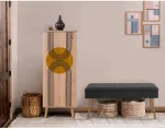 Esiku m&ouml;&ouml;blikomplekt Kalune Design Vegas Sonomo 907 - 1053, sise, antratsiit v./sonoma tamm v.