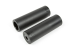 Jalgratta varuosa BSD RUDE TUBE XL PEG - black - 10mm, plastik/teras, must