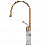 Valamusegisti Invena Gabro, valge/vask