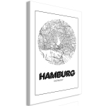 Reproduktsioon Artgeist Retro Hamburg, k-a-0447-b-a, 20 cm x 30 cm