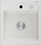 K&ouml;&ouml;givalamu Mexen Vito, vaik/graniit, 52 cm x 49 cm x 21 cm, valge v.