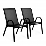&Otilde;uetoolide komplekt ModernHome, must v., 72 cm x 55 cm x 90.5 cm