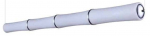Valgusti rippuv AZzardo Bamboo 4, LED, 3000 &deg;K, 1 x 96 W, kroom v.