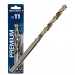 Metallist puur Specialist+ Premium, puit/metall/plast, keermega, silindriline, 11 mm x 14.2 cm