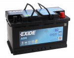 Aku Exide EK820, 12 V, 82 Ah, 800 A