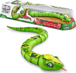 Interaktiivne m&auml;nguasi madu Zuru Robo Alive Royal Python 21389, 80 cm, kollane v./roheline v.