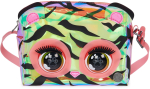 Interaktiivne k&auml;ekott Spin Master Purse Pets Holographic Tiger, 15 cm, roheline v./roosa v.