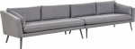 Diivan Beliani Loretello XXL, hall v., 320 x 76 cm x 70 cm