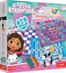Lauam&auml;ngude komplekt Trefl Gabbys Dollhouse 15in1, EN