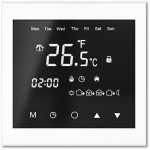 Programmeeritav k&uuml;ttetermostaat Thermoval TVT 30 BB, seina s&uuml;vistatavad, valge v., 8.5 cm, 5 - 60 &deg;C
