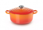 Malmpott Le Creuset Signature, 22 cm, 3.3 l, oranž v.