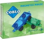 Konstruktor Coblo Magnetic Magic, 2 tk, sinine v./roheline v.