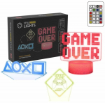 Dekoratsioon Manta 3D Game 3 LED-valgustusega, 18.6 cm, 13 cm, mitmev&auml;rviline
