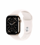 Nutikell Apple Watch Series 11 GPS + Cellular 42mm MF8X4ET/A, gold titaanist korpus light blush spordirihmaga - M/L