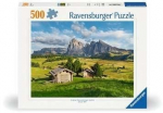 Pusle Ravensburger Dolomite Idyll, 36 cm x 49 cm, 500 tk, mitmev&auml;rviline