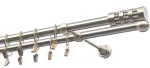Kardinapuu komplekt Olimp Cylinder Krysztal, 400 cm, &Oslash; 19 mm, antiikne kuld v.