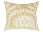 Dekoratiivne padi Living, valge/kollane, 45 cm x 45 cm