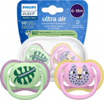 Luttide komplekt Philips Avent Ultra Air, 6+ kuud, roheline v./roosa v.