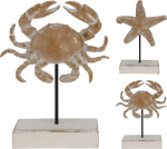 Dekoratiivne kujuke, "mereloom" Mondex, (v&auml;rv/disain valitakse juhuslikult), 15.5 cm x 5 cm x 21 cm