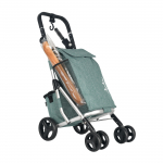 Ratastega ostukott Jata HCAR2501, roheline v., 10 l