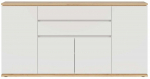 Kummut Yamael, tamm v./valge v., 93 cm x 184 cm x 42 cm