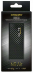 Akupank Nitecore NB Air, 5000 mAh, 18 W, must v.