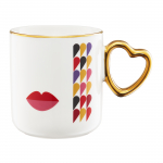 Tass Ambition Amore, kuldne v./valge v./punane v., 0.41 l