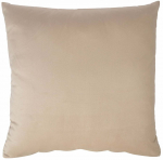 Dekoratiivne padi Home4you Velvet New, helebeež, 50 cm x 50 cm