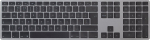 Kahjustatud pakendiga toode. Juhtmega arvutiklaviatuur Matias Mac Space Gray, Inglise (UK), must v./hall v.