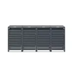 Konteinerkuur Hatis MBB04-4A, 272 cm x 80 cm x 111.8 cm, hall v.