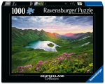 Pusle Ravensburger Mountain Lake 12001768, 50 cm x 70 cm, 1000 tk, mitmev&auml;rviline