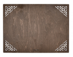 Lauamatt Hermia Corpat, 45 cm x 33 cm, 6 tk, Pruun v.
