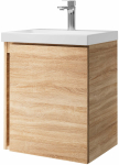 Vannitoakapp valamuga Riva WTU-50SE-PM, sonoma tamm v., 37 cm x 49 cm x 60 cm