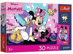 Pusle Trefl Joyful Minnie, 27 cm x 20 cm, 30 tk