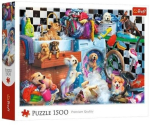 Pusle Trefl Dog Madness, 85 cm x 58 cm, 1500 tk
