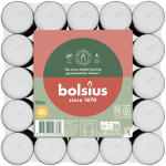 K&uuml;&uuml;nal, teek&uuml;&uuml;nal Bolsius Tealights, 4 h, 50 tk, white 50