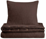Voodipesukomplekt Homla Basic Musso 245719, pruun v., 50 x 60 cm, 140 x 200 cm, 2 os.