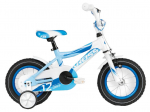 Laste jalgratas Kross Maya R16IM12083687, sinine/valge, 12", 12"