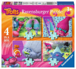 Pusle 4in1 Ravensburger Trolls 06864, 72 tk